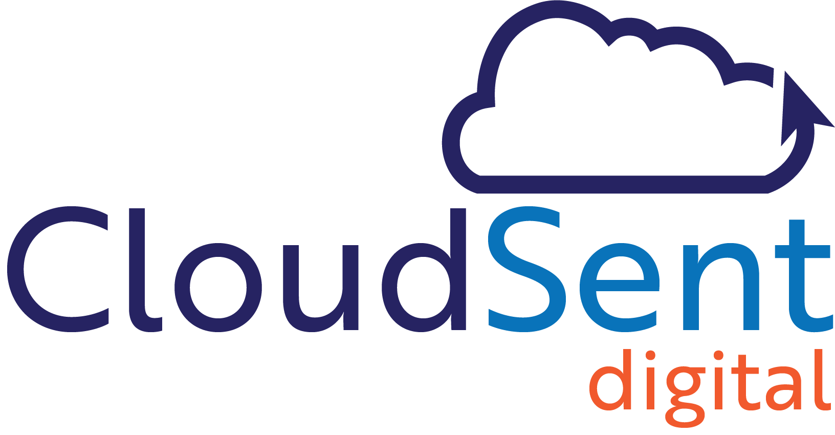 cloudsent digital logo